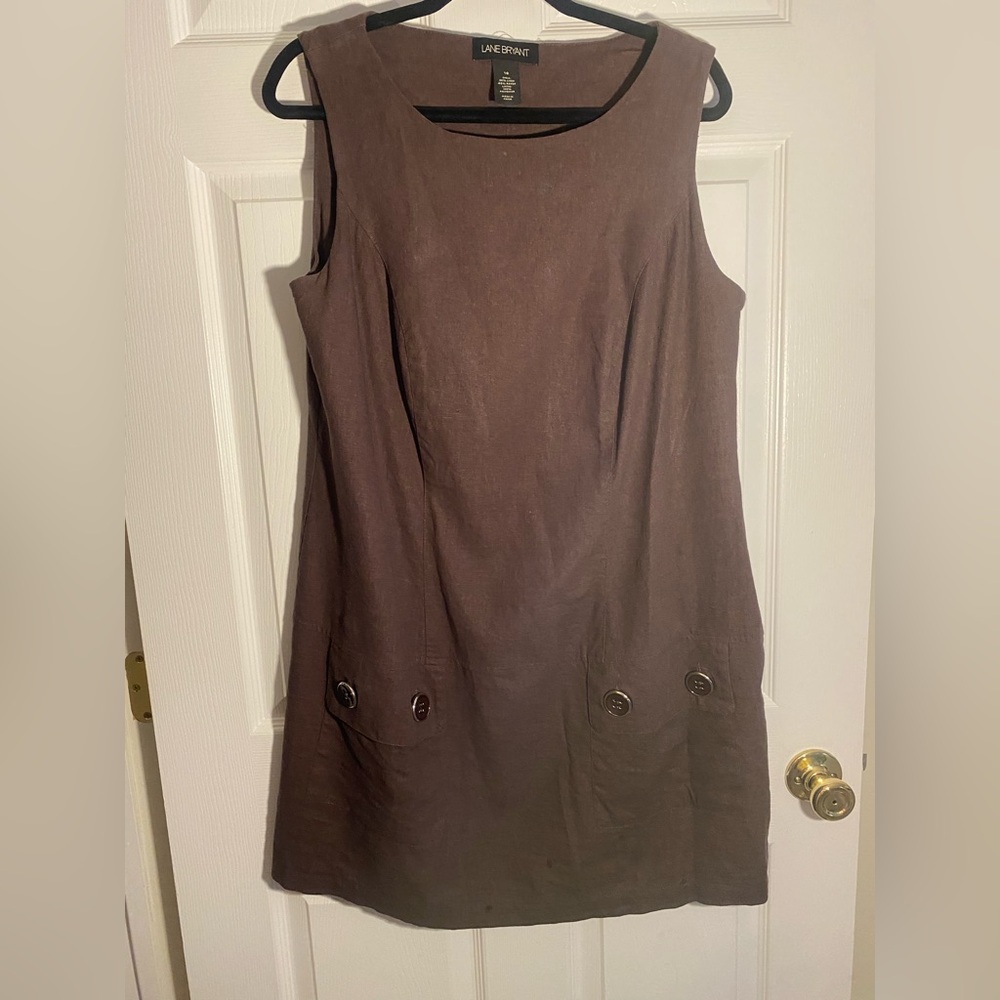 Linen Sleeveless Dress